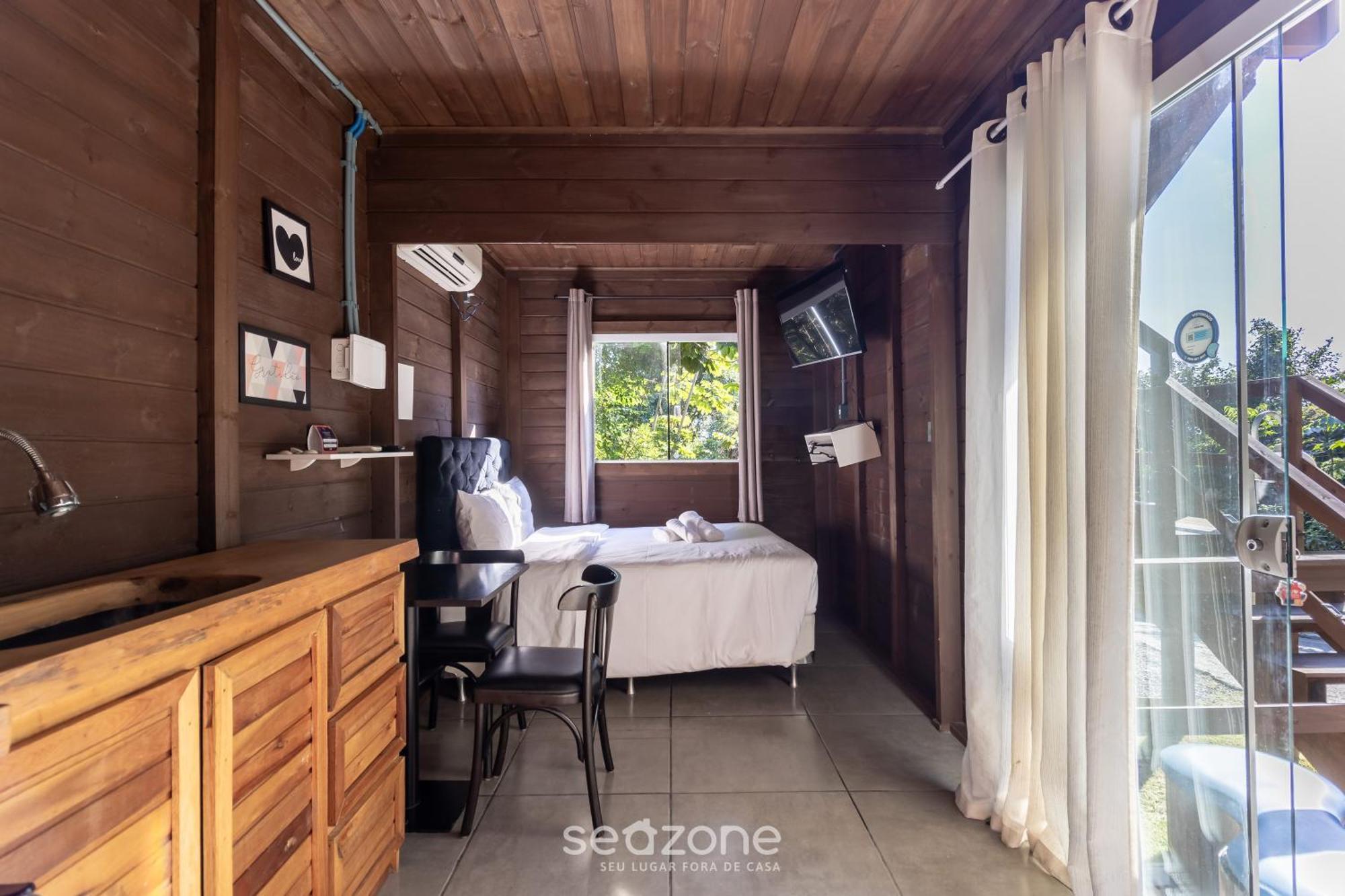 Villa Studio para dois a 300m do mar em Jurerê MAV005 à Florianópolis Extérieur photo